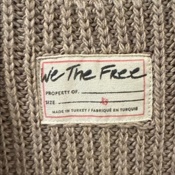 We The Free Tan obi Cardigan size XS - Picture 6 of 7